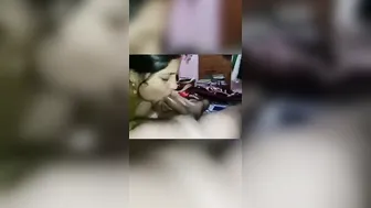 Village Housewife From Bihar Pleasuring Her Man's Cock At Home