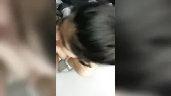 Slutty GF Gagging On His Dick With Dirty Talk And Moans