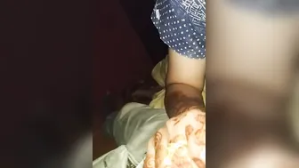 Married Housewife Treating Her Husband After Long Work Day