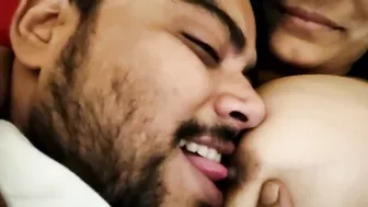 My Busty GF Licking And Teasing My Nipples Tonight