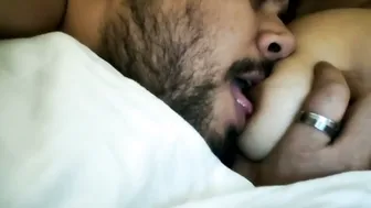 My Busty GF Licking And Teasing My Nipples Tonight