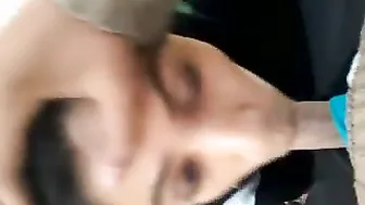 Kashmiri GF Blowing Her Man Under The Trees In Public