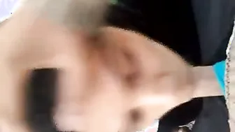 Kashmiri GF Blowing Her Man Under The Trees In Public