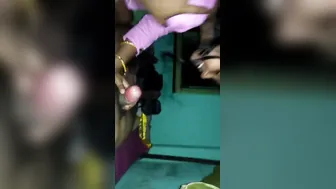 Innocent Bhabhi Making Her Husband Happy On Anniversary Night
