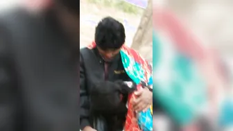 Horny Couple Fucking Outdoors Caught Giving Risky Public Head