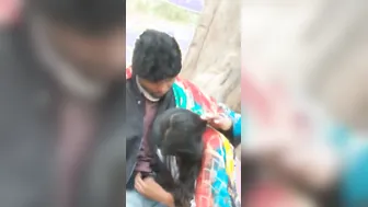 Horny Couple Fucking Outdoors Caught Giving Risky Public Head