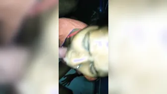 Village Maid On Her Knees Sucking Off The Homeowner For Cash