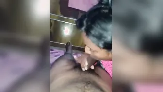 Bhabhi Giving Sloppy Blowjob To Her Brother In Law Secretly