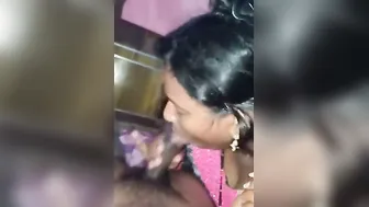 Bhabhi Giving Sloppy Blowjob To Her Brother In Law Secretly