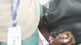 Office Slut From South India Blowing Her Boss Behind Building