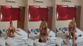 Horny Couple Caught On Camera Having Sex In Their Flat