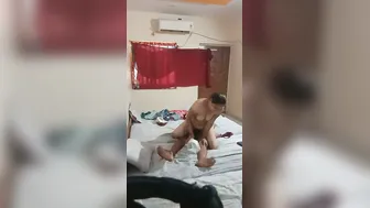 Horny Couple Caught On Camera Having Sex In Their Flat