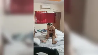 Horny Couple Caught On Camera Having Sex In Their Flat