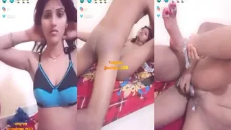 Young Indian Couple Fucking Live On Webcam In Their Bedroom