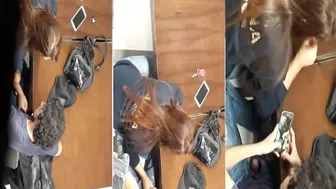 College GF Stroking Her BF During Lunch Break