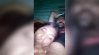 Village Wife Secretly Blowing Neighbor While Husband Is Away
