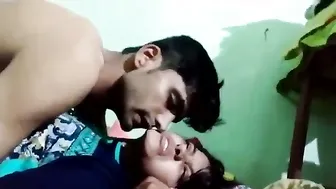 Young Indian Couple Fucking Raw In Their Apartment After Dark