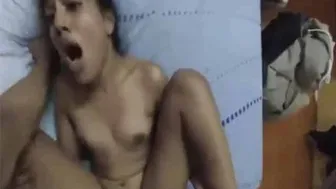 Virgin Babe Crying While Getting Her Tight Pussy Stretched Open