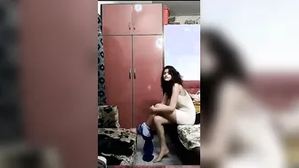 College GF From Village Doing Naughty Strip Tease Online