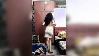 College GF From Village Doing Naughty Strip Tease Online