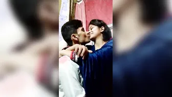 Young Desi Couple Fucking Passionately In Their Bedroom Together