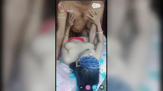 Desi Lovers Going Hard And Deep On Their Homemade Live Broadcast