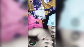 Young Married Couple Showing Off Their Skills Live On Webcam App