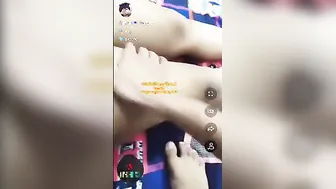 Young Married Couple Showing Off Their Skills Live On Webcam App