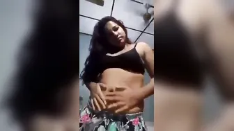 Horny GF Fingering Her Wet Pussy Alone In Her Bedroom