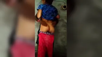 Slutty Neighbor Taking My Cock Doggy In Her Bedroom Today