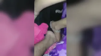 Married Couple Having Sneaky Sex Hidden Under The Blanket