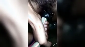 Hairy GF Showing Off Her Natural Pussy In Homemade Clip