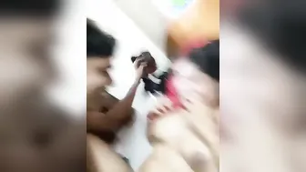 Desi Married Couple Having Passionate Sex At Home After Work