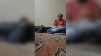 Cheating Wife Riding Him Wild Caught On Camera Grinding So Hard