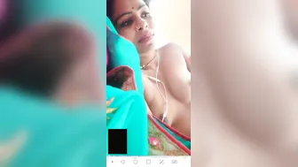 Married Woman Video Chatting With Best Friend BF Secretly