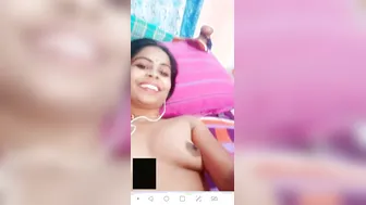Married Woman Video Chatting With Best Friend BF Secretly