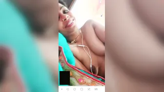 Married Woman Video Chatting With Best Friend BF Secretly