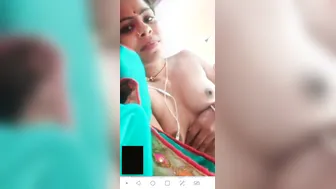 Married Woman Video Chatting With Best Friend BF Secretly