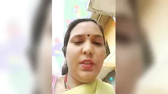 Nervous Wife Flashing Her Tits On Cam Scared Of Getting Caught