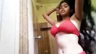 Desi Girl Showing Her Tits And Pussy To Her Man On Video