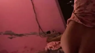 Young Housemaid Riding His Cock Desperately Needing The Money