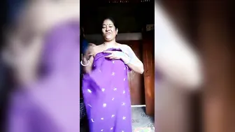 Married Woman Stripping Naked Showing Everything On Camera