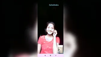 GF Showing Her Tits To BF On Video Call Alone