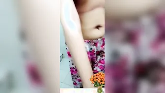 My GF Showing Off Her Tight Virgin Pussy On Camera