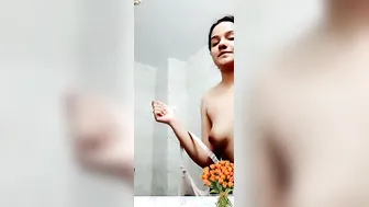 My GF Showing Off Her Tight Virgin Pussy On Camera