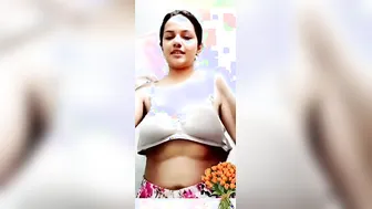 My GF Showing Off Her Tight Virgin Pussy On Camera