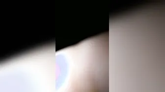 My GF Flashing Her Big Tits In Selfie Video Tonight