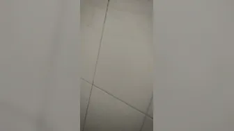 Horny Couple Fucking Quickly In Bathroom Captured On His Phone