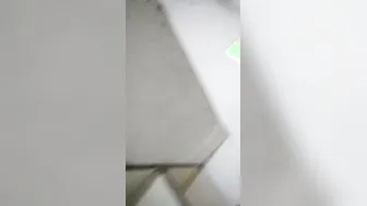 Horny Couple Fucking Quickly In Bathroom Captured On His Phone