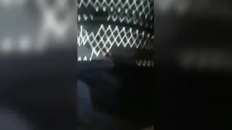 His Thick Cock Stretching Her Tight Natural Bush From His View
